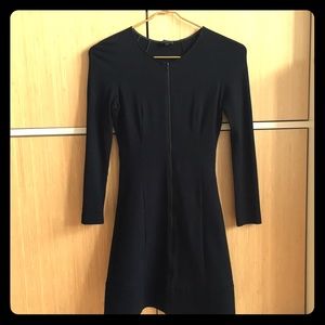 Theory Black Sleek Dress
